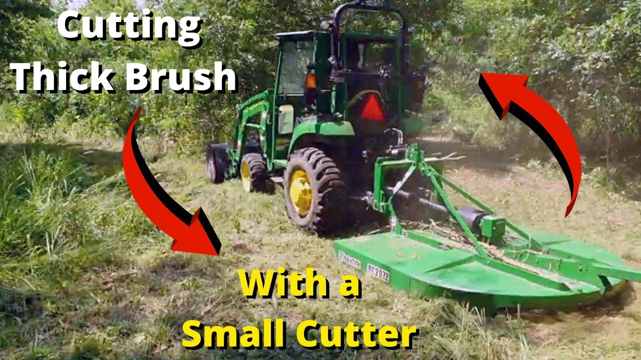 The Great Brush Hog Debate - Forward or Reverse
