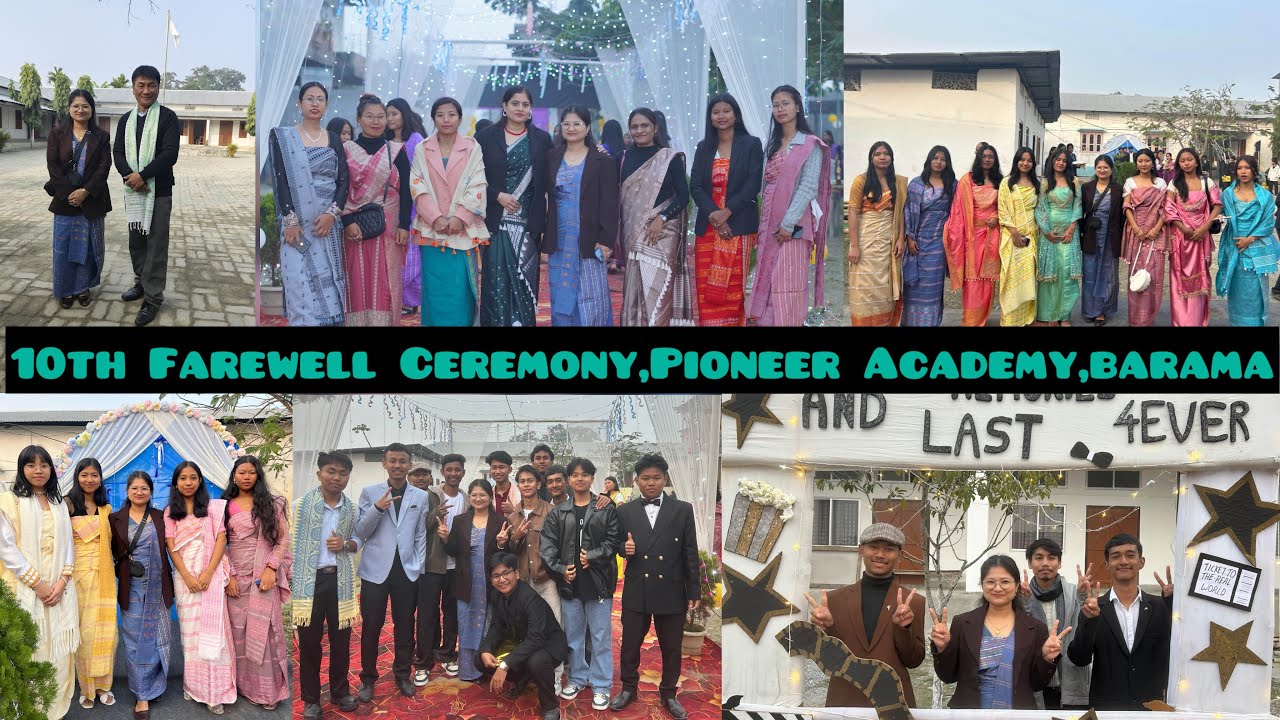 10th Farewell Ceremony for 2024-26 batch | PIONEER ACADEMY,BARAMA❤️  #farewell #newyear2026