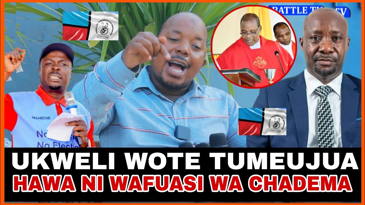 UKWELI HUU WABAINIKA- FATHER KITIMA, ASKOFU GWAJIMA NI MAKADA WATIIFU WA CHADEMA/ KOMBO AFICHUA YOTE