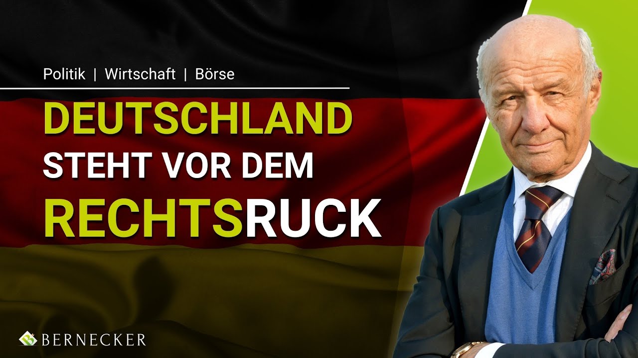 Deutschland steht vor dem Rechtsruck / Hans A. Bernecker im Rahmen von Bernecker.TV