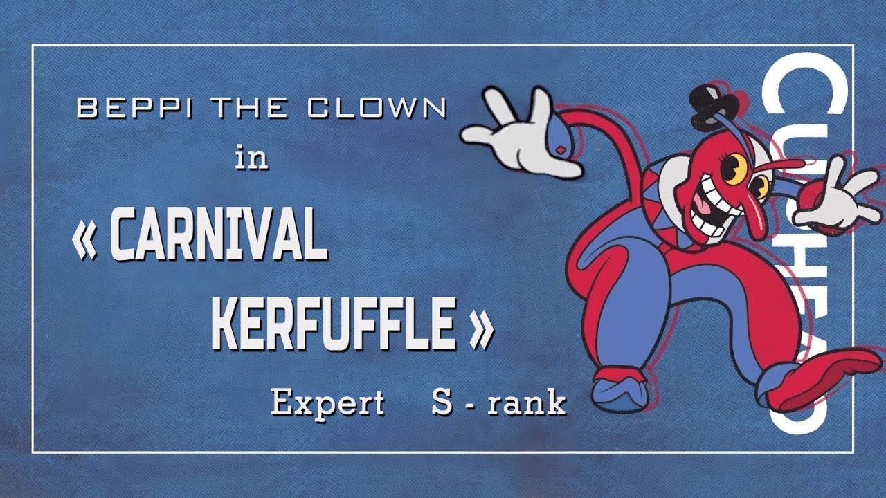 Cuphead Beppi the Clown  Best run / S - rank / Expert / No damage   #gaming  #cuphead #letsplay