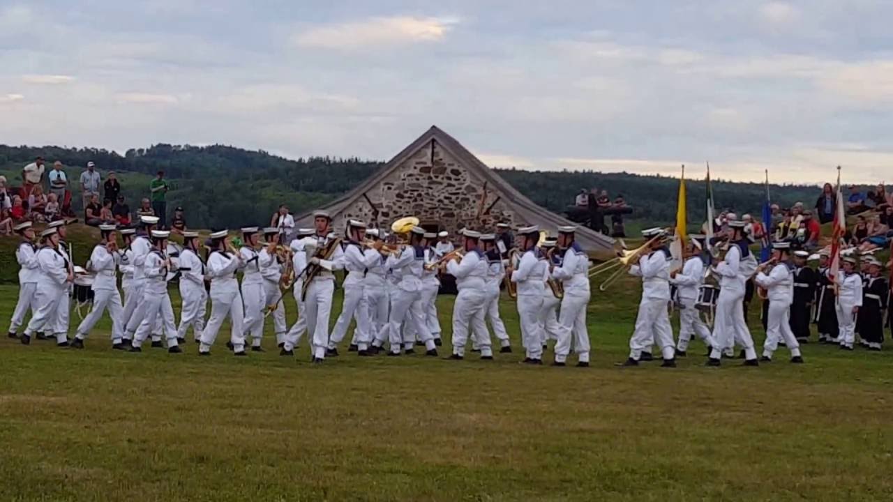 July 31, 2016 HMCS Acadia Cadet Sun Ceremony at Fort Anne, Annapolis Royal