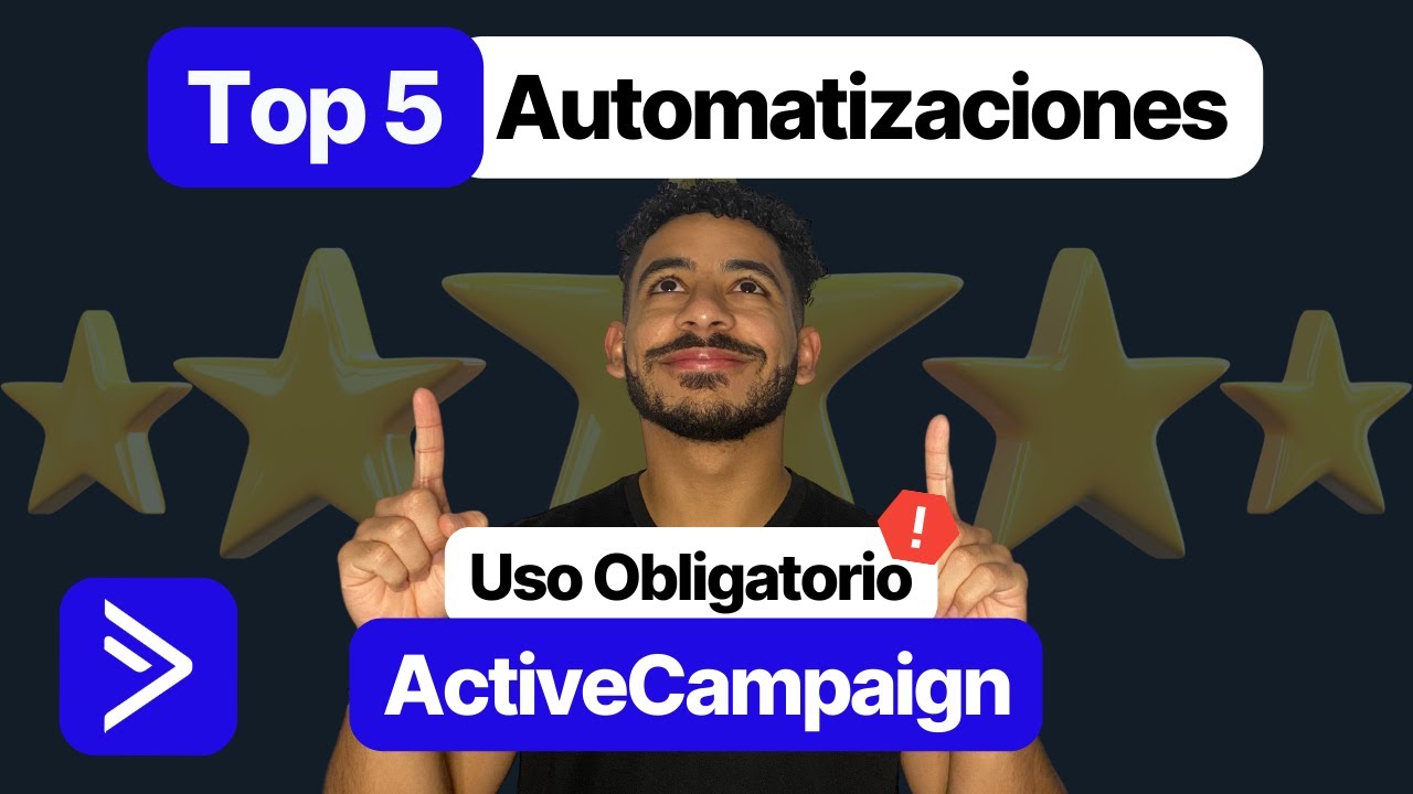 TOP 5 Automatizaciones: Como sacar lo mejor de ActiveCampaign en 2024