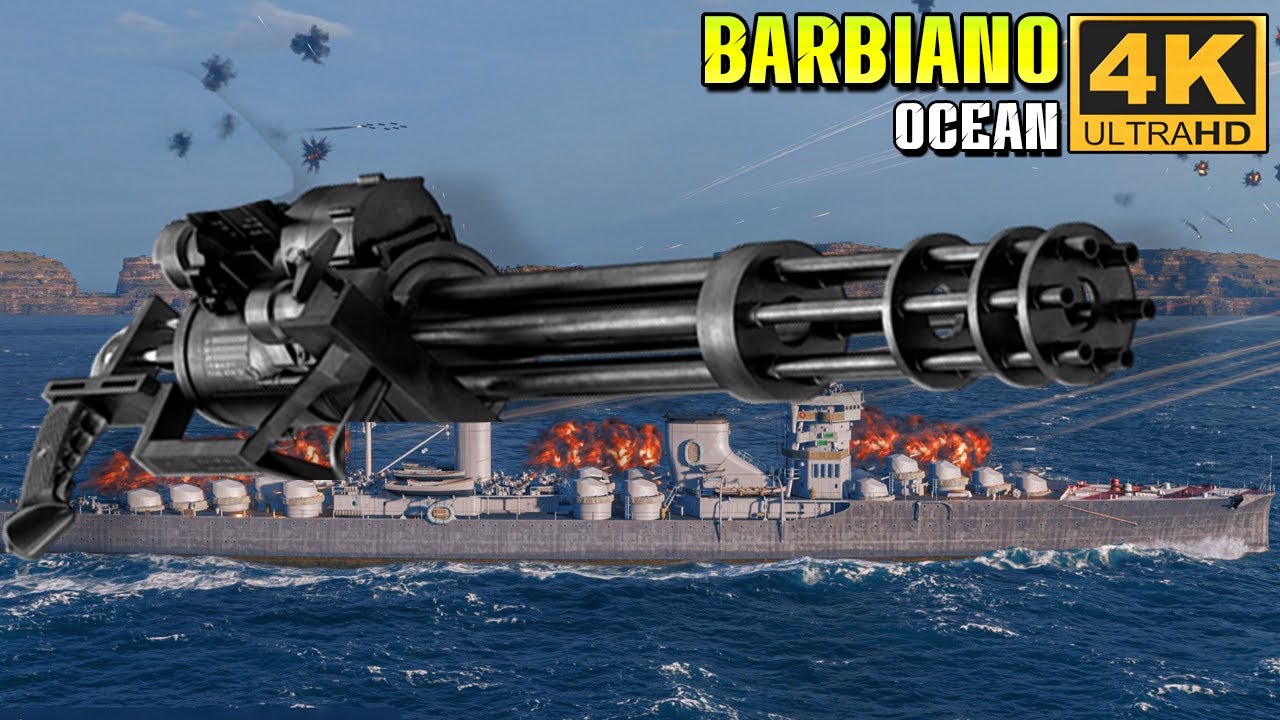 Alberico da Barbiano: 1435 main battery hits - World of Warships