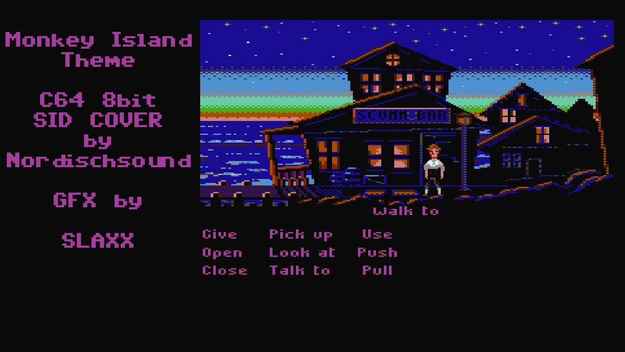 Monkey Island / Main Theme - C64 - 8Bit - Cover