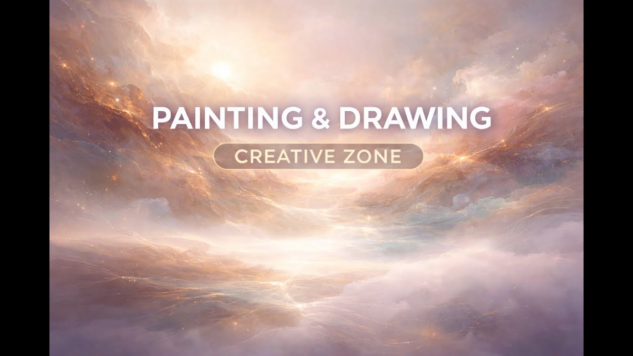 Painting & Drawing Creative Zone | Calm Ambient Music for Artists & Focus