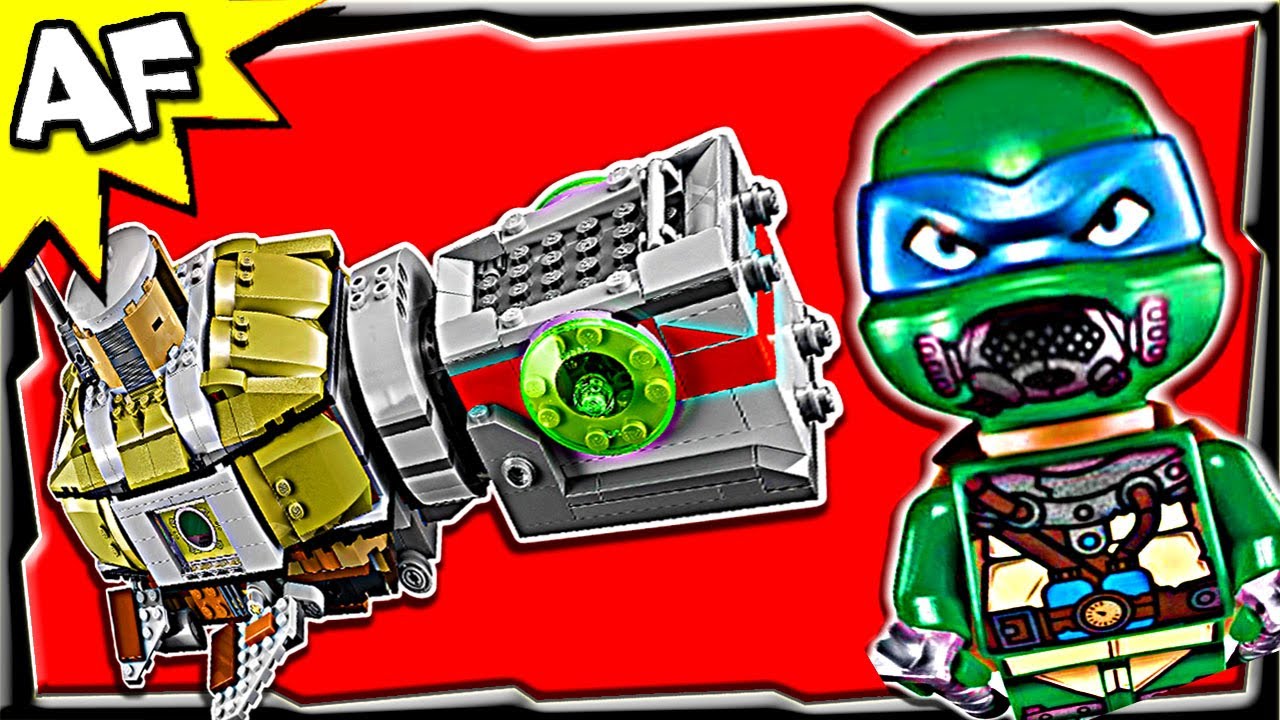 TURTLE SUB Undersea Chase 79121 Lego Teenage Mutant Ninja Turtles Animated Building Review