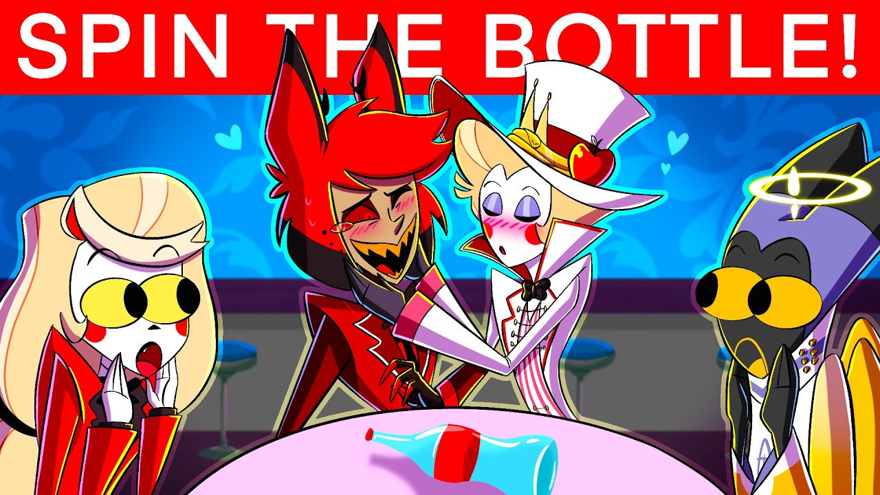 Hazbin Hotel but SPIN THE BOTTLE in VRChat