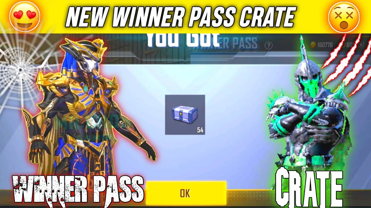 😍 Pubg Lite New Winner Pass Funny Crate Opening | Koobra Bhai Pubg Lite