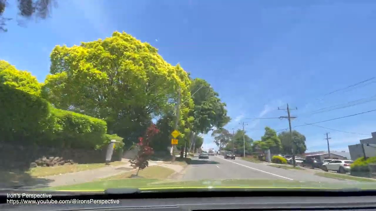 4K Scenic Drive in Box Hill, Melbourne | Relaxing Background Video for Study & Sleep – 7269