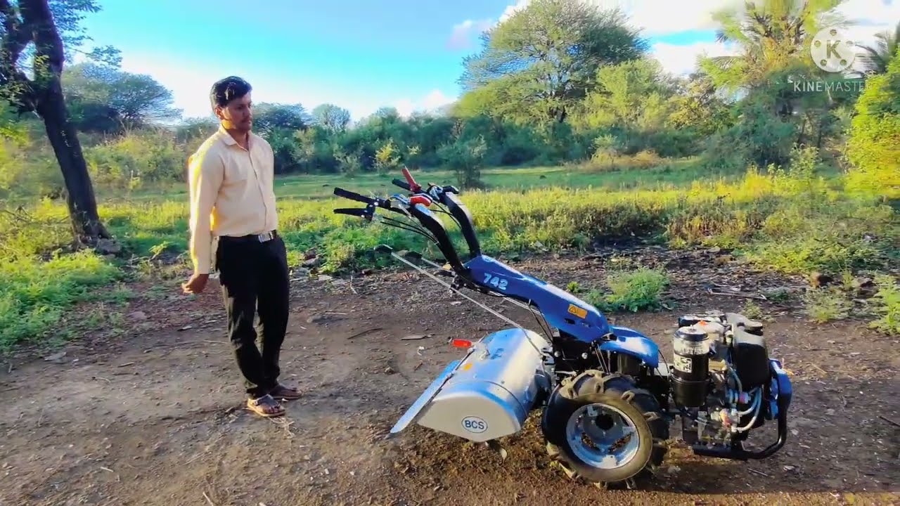 BCS 742 Powersafe Model - पॉवर सेफ पॉवर वीडर  - BCS Power Weeder - Technical Farming Brothers