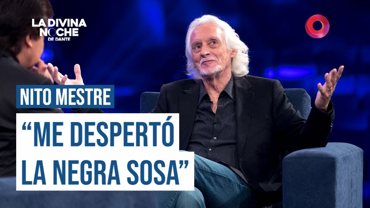 Nito Mestre y el día en que la mano de Mercedes Sosa lo despertó tras estar casi una semana en coma
