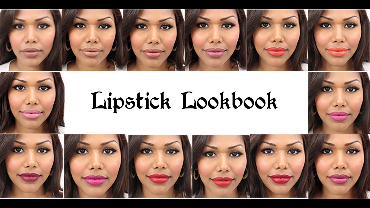 Lipstick lookbook (Perfect for pigmented lips)