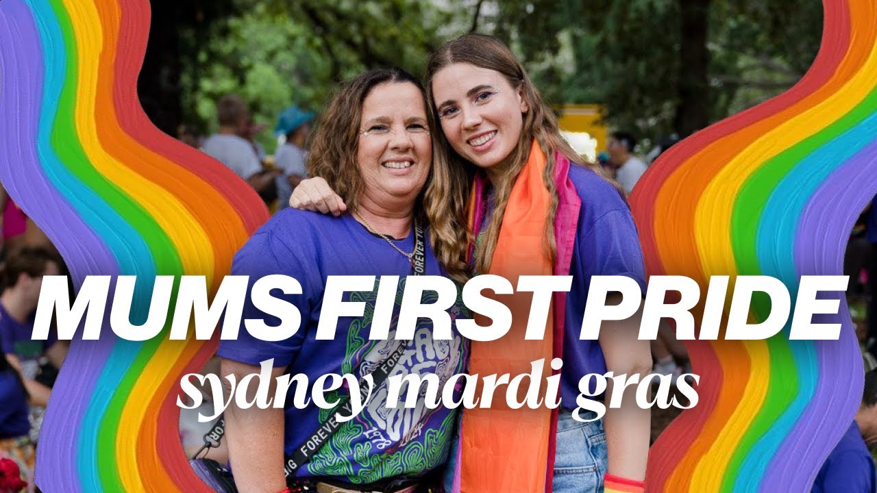 I take my mum to Pride for the first time! 🌈What does she think? | Sydney Gay and Lesbian Mardi Gras