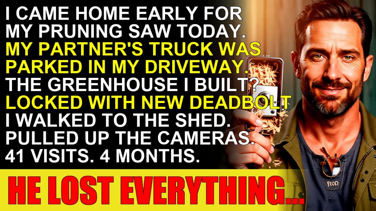 My Business Partner Installed a Deadbolt on MY Greenhouse - So I Checked the Security Feed | Revenge
