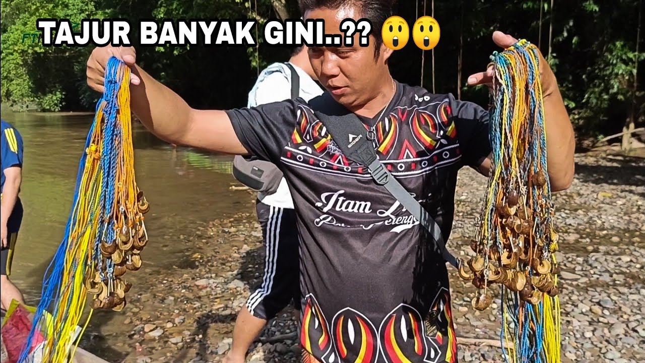 FISHING CAMP, PASANG RATUSAN TAJUR DI SUNGAI BESAR