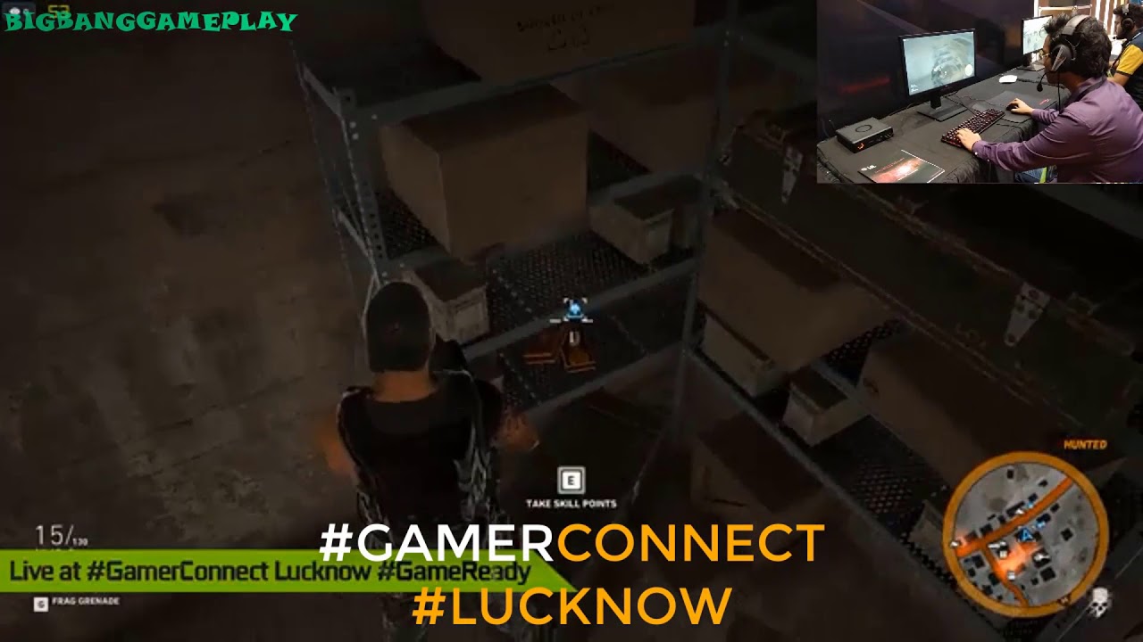 GAMER CONNECT LUCKNOW (EVENTS) NVIDIA GeForce (Tom Clancy's Ghost Recon Wildlands) || PART-2