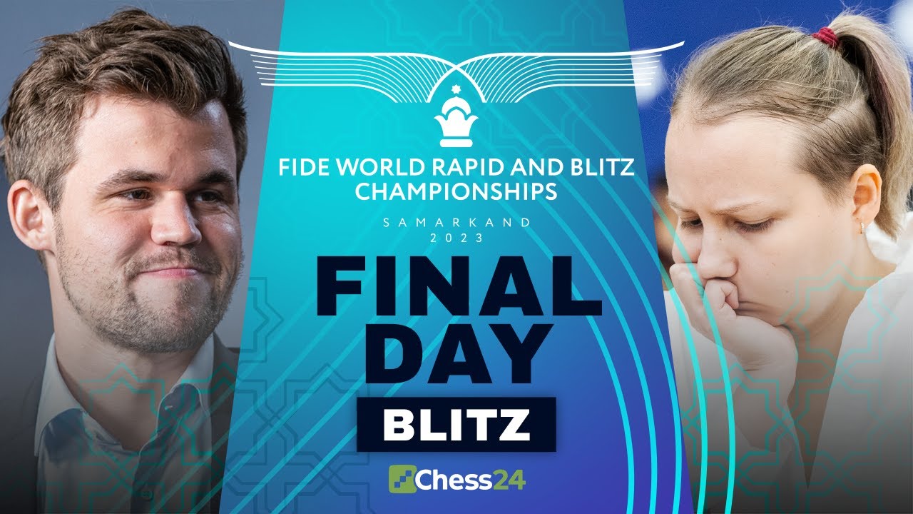 WORLD BLITZ FINAL: Magnus & Gunina Lead! Can They Win It All? | FIDE World Blitz Championship 2023