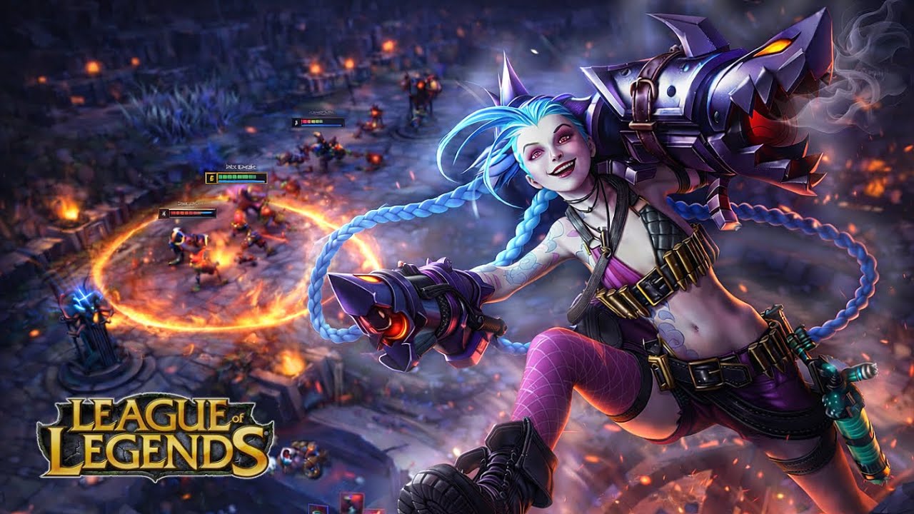 URF - Crazy Jinx | League of Legends