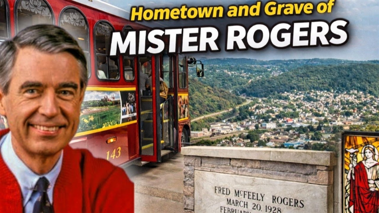 Mister Rogers REAL Neighborhood & GRAVE Visit |  Hometown Tour & Surprises