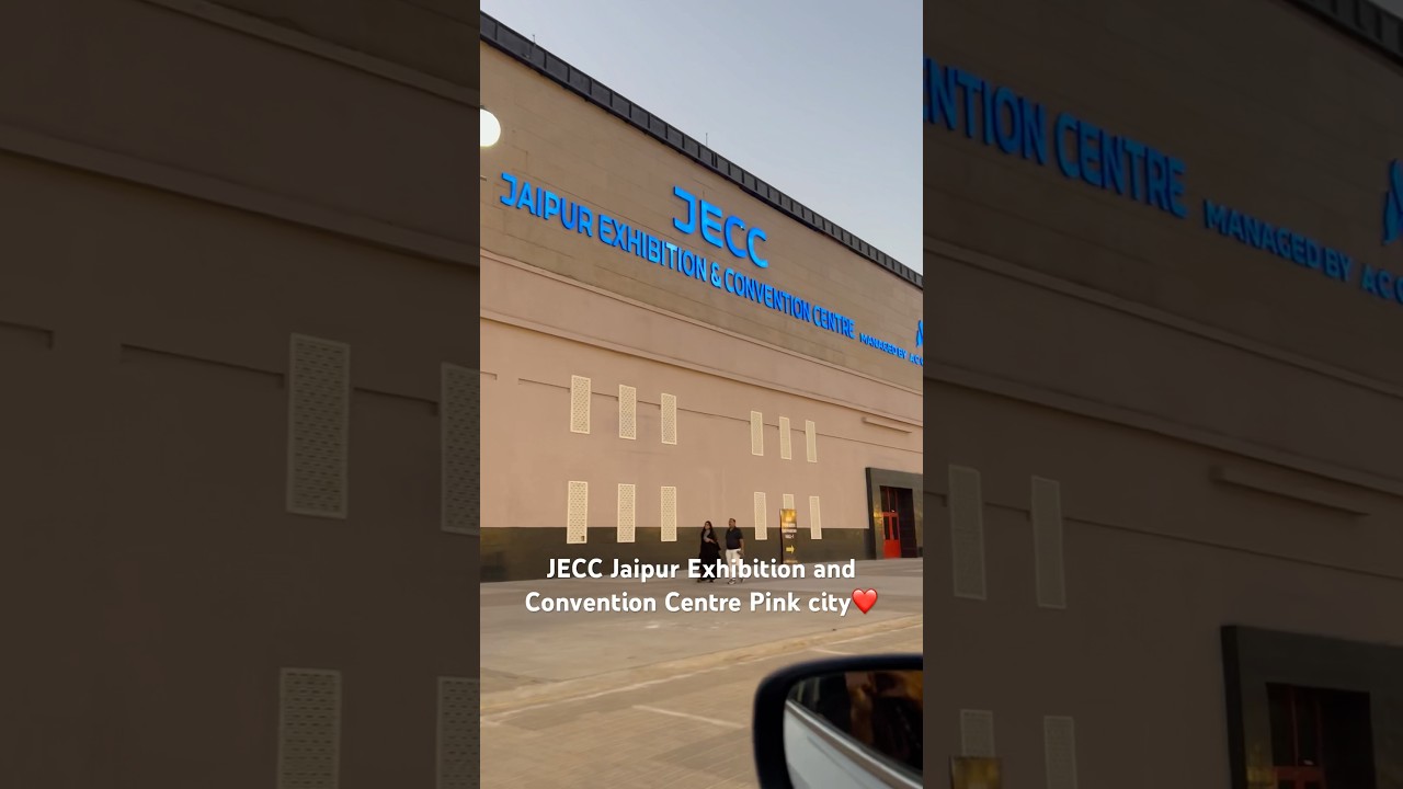 #jecc #jaipur Jecc exhibition and convention Centre #pinkcity ❤️#travel #trendingshorts