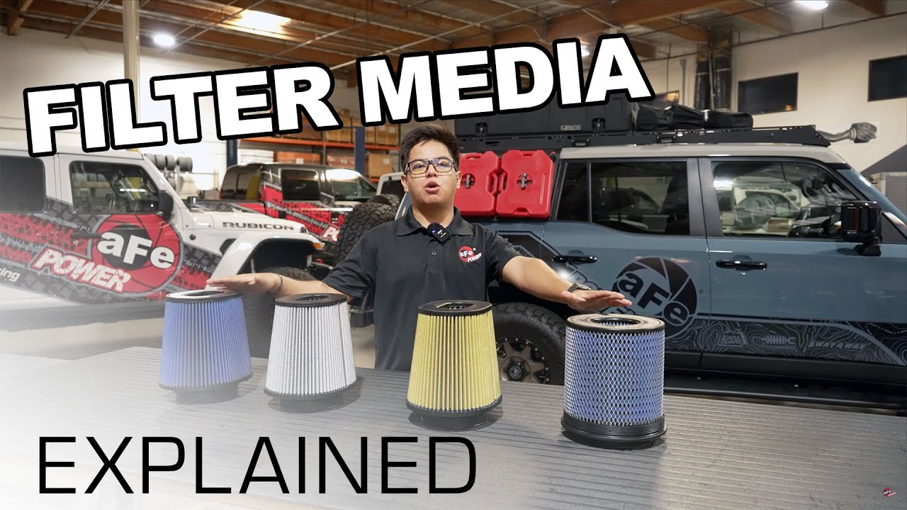 aFe Cold Air Intake Air Filters &ndash;&nbsp;How to Choose the Right aFe Filter