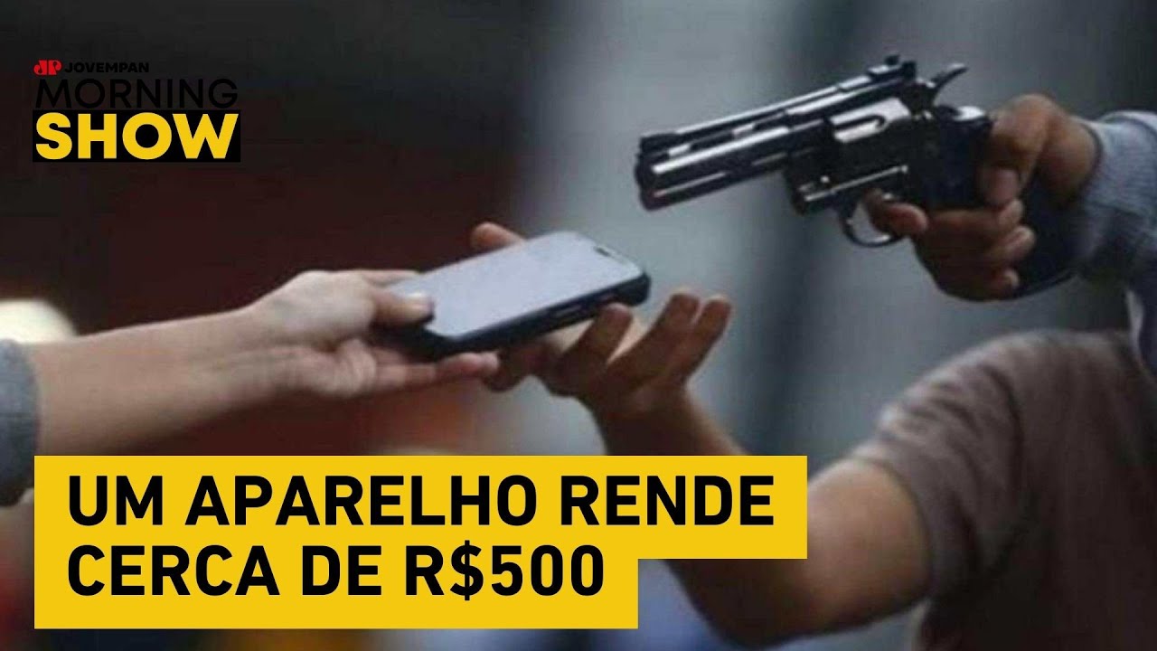 CRIMINOSOS lucram R$ 75 MILHÕES com ROUBOS DE CELULARES
