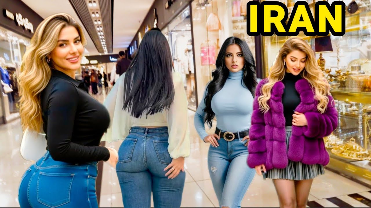  Life ​Inside IRAN most Luxurious Mall 🇮🇷 | shiraz night walk in mall  