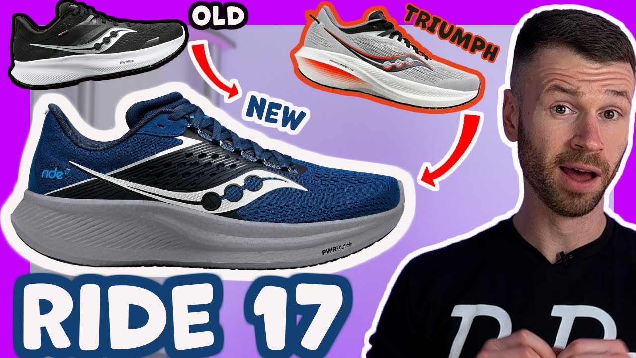 Completely Redesigned | Saucony Ride 17 vs 16 | New Midsole Foam?