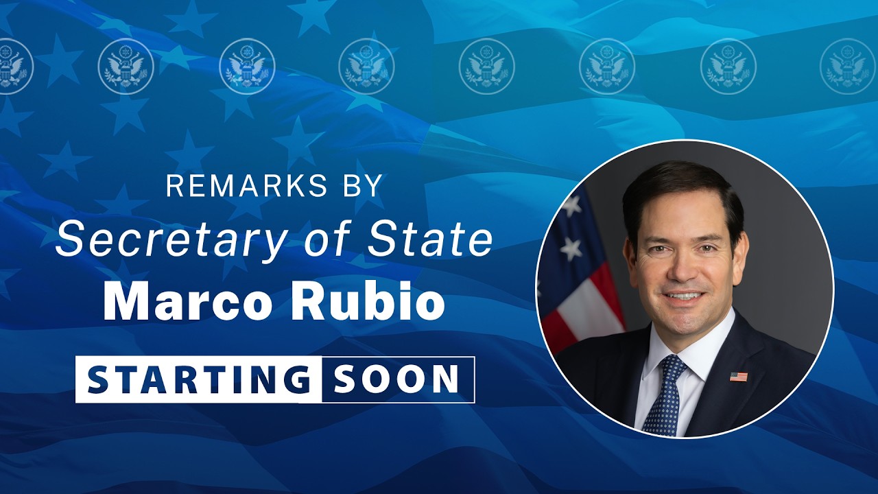 Secretary Rubio Delivers Remarks from the Acropolis in Athens, Greece - 11:30 AM