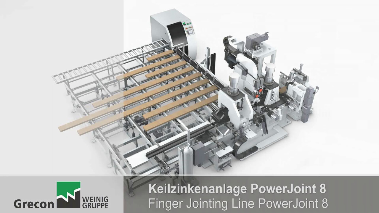 Łączarka do produkcji KVH - PowerJoint 8
