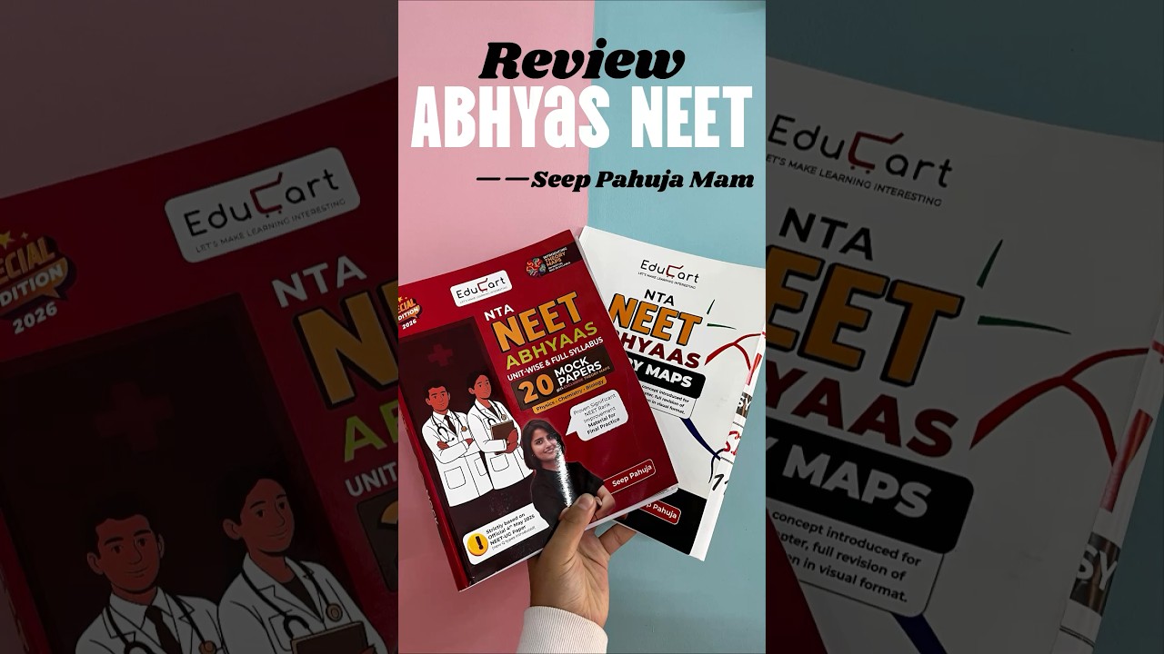 Educart NEET Abhyas Mock Test by Seep Pahuja Mam Review @UnacademyNEET #neet