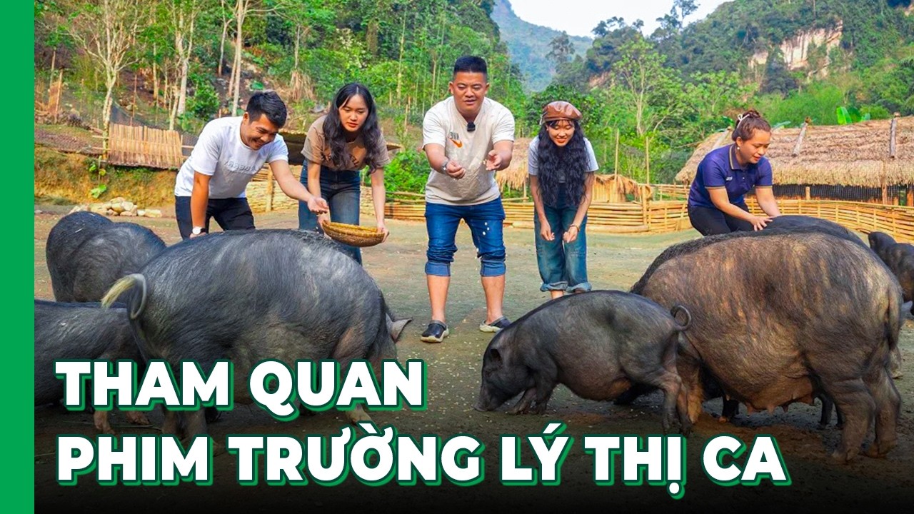 Chị em Bếp Trên Bản cùng Hải SAPA TV tham quan phim trường TRIỆU VIEW CỦA YOUTUBER LÝ THỊ CA