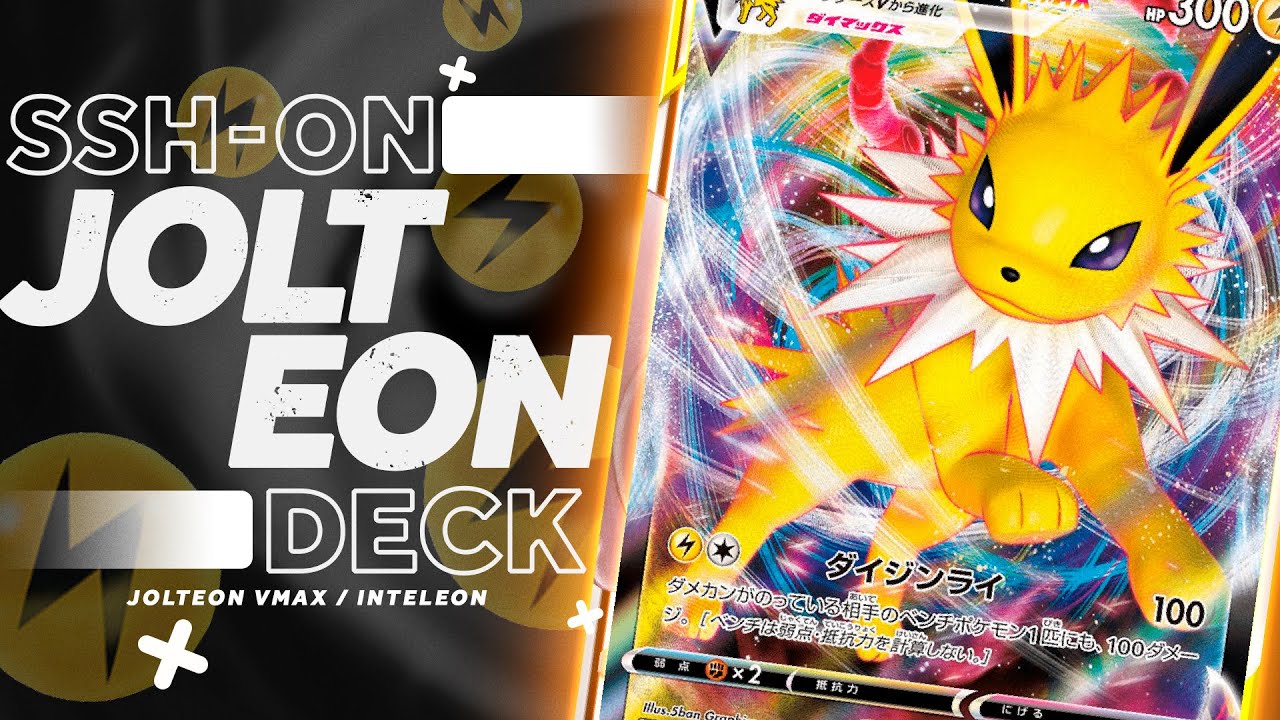 POST ROTATION deck featuring JOLTEON VMAX with Inteleon! [Pokemon TCG Online]