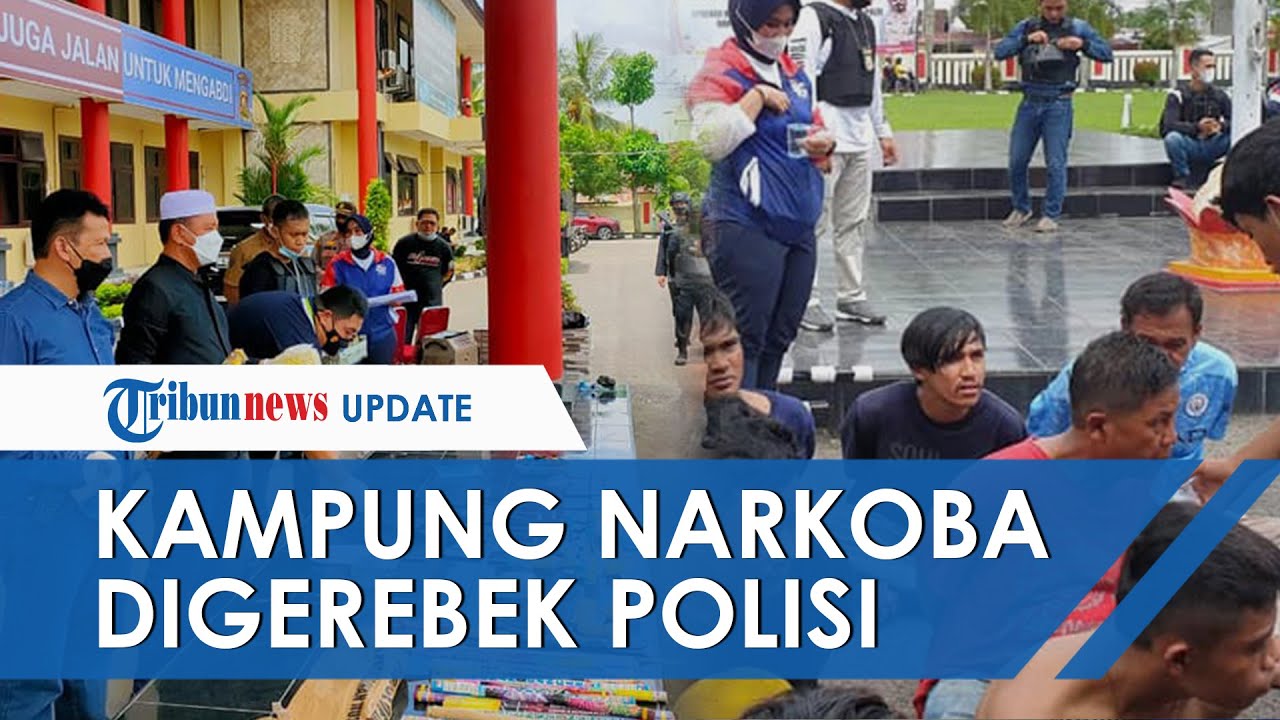Detik-detik Penggerebekan Kampung Narkoba di Tangga Buntung Palembang, Polisi Dihujani Mercon