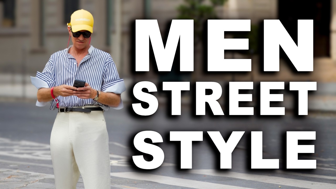 What Men Wear in 40&deg;C Heat in Paris | Summer Street Style 2026