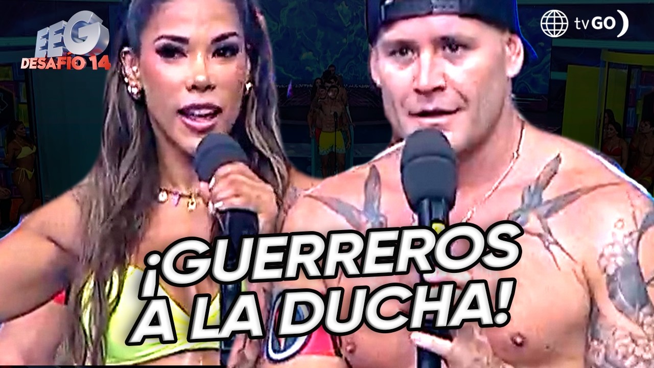 EEG Desaf&iacute;o 14: The warriors got a shower after losing the question round (TODAY)