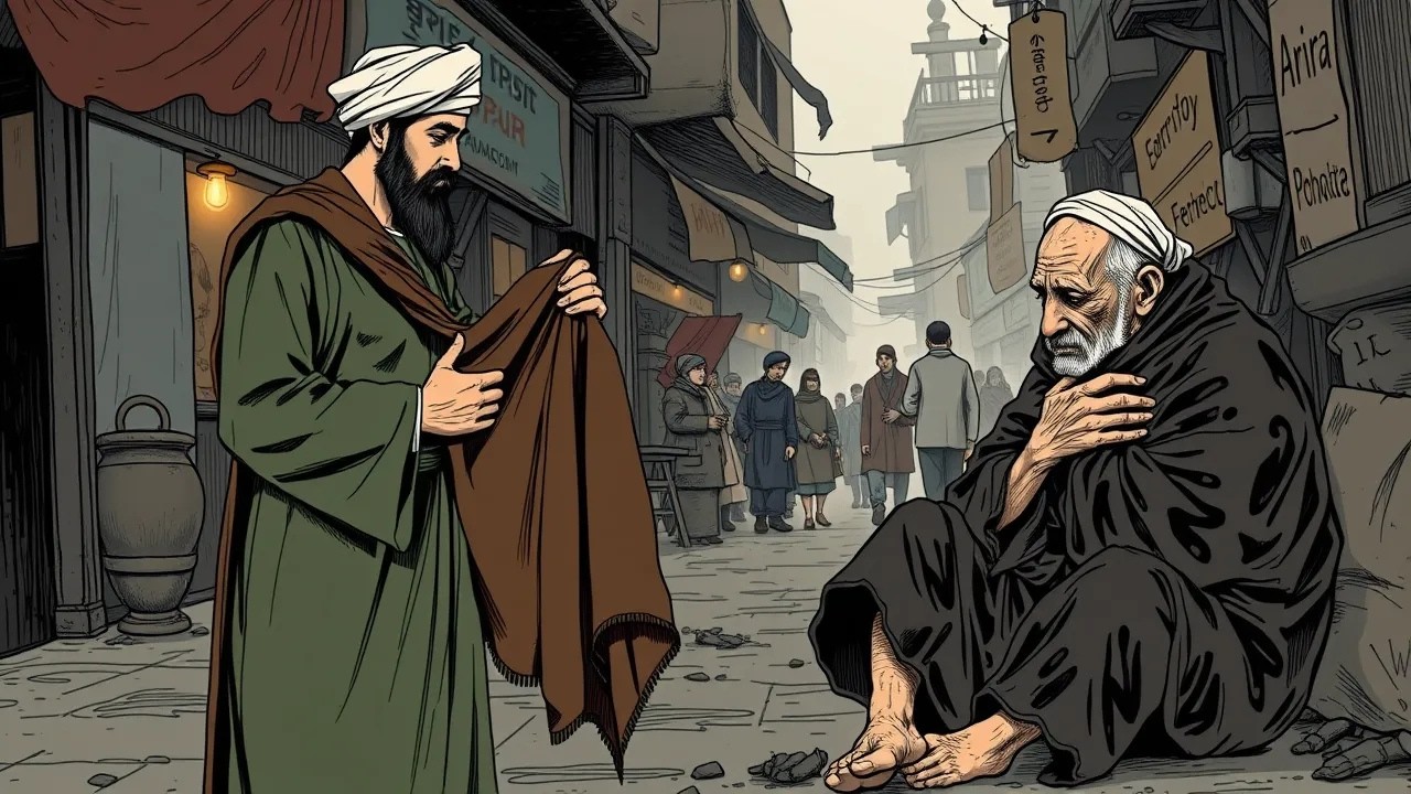 قصة الرجل الذي تبرع بثيابه لرجل فقير، فغيّرت مكافأة الله حياته للأبد