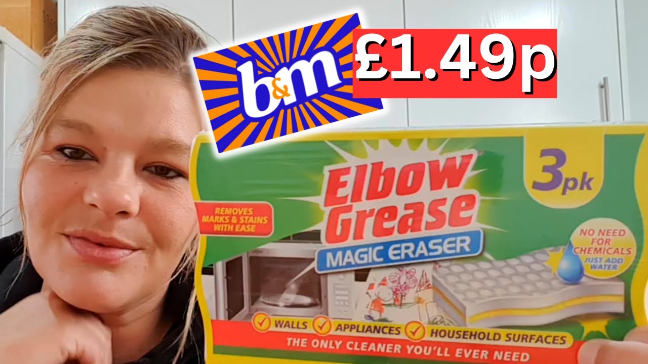 Elbow Grease Magic Eraser | B&M &pound;1.49p