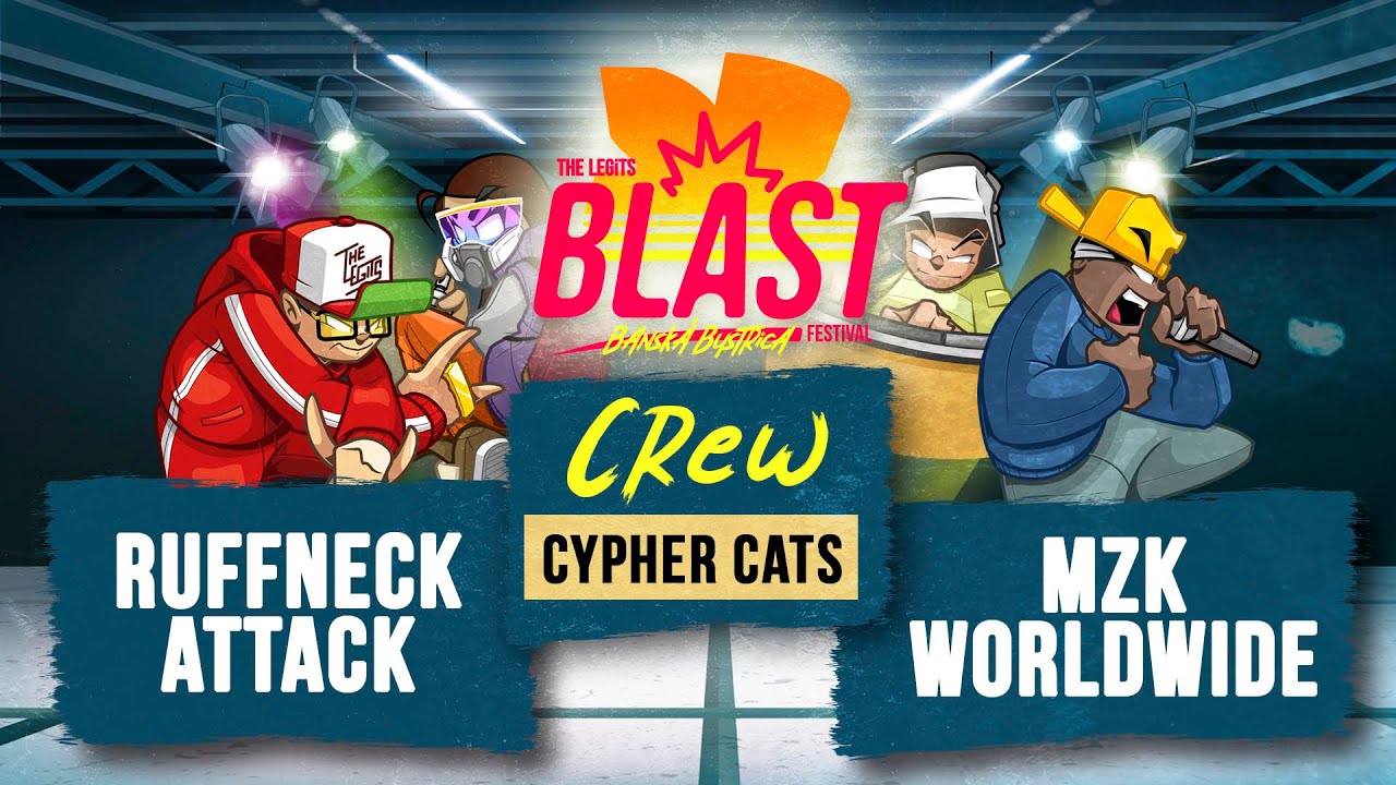 Ruffneck Attack vs MZK Worldwide I Crew Cypher Cats Final  I The Legits Blast 2024