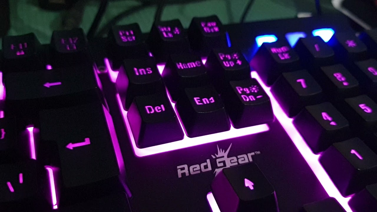 How to change the Brightness on the RedGear Blaze 3 | Gaming Keyboard