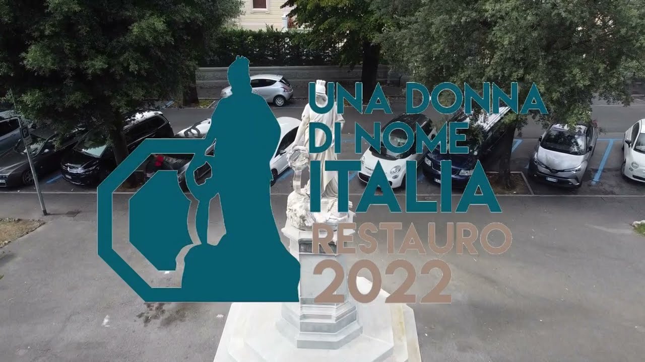 Una Donna di Nome Italia   Restauro Monumento ai Caduti Guerre Indipendenza Tito Sarrocchi