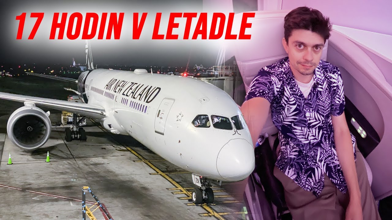 ČTVRTÝ NEJDELŠÍ LET NA SVĚTĚ. V Boeingu 787-9 Air New Zealand z New Yorku do Aucklandu