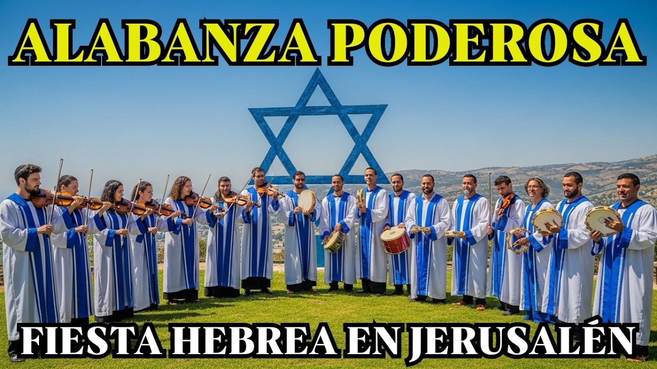 PODEROSA ALABANZA HEBREA // MÚSICA DE GOZO Y CELEBRACIÓN ESPIRITUAL
