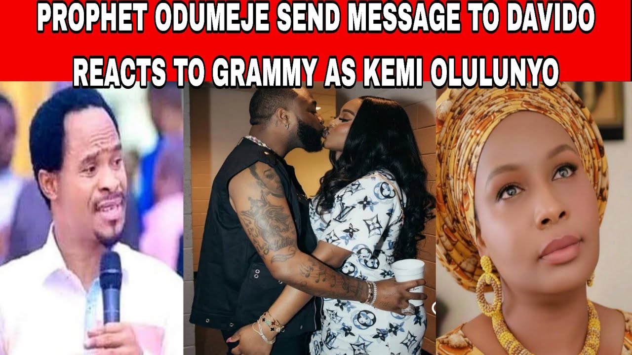 🚨PROPHET ODUMEJE SEND MESSAGE TO DAVIDO AND CHIOMA AS REGARD GRAMMY AWARD AS KEMI OLULUNYO TRY TO🛑