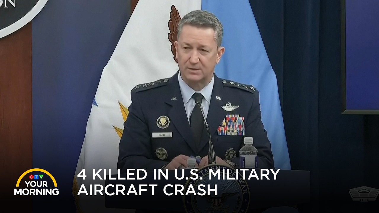 Four Killed in U.S. Military Aircraft Crash | Your Morning