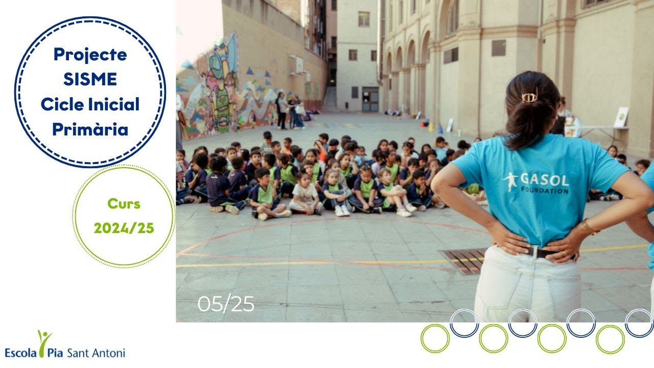 Berenar amb l'alumnat de Cicle Inicial, projecte SISME.
