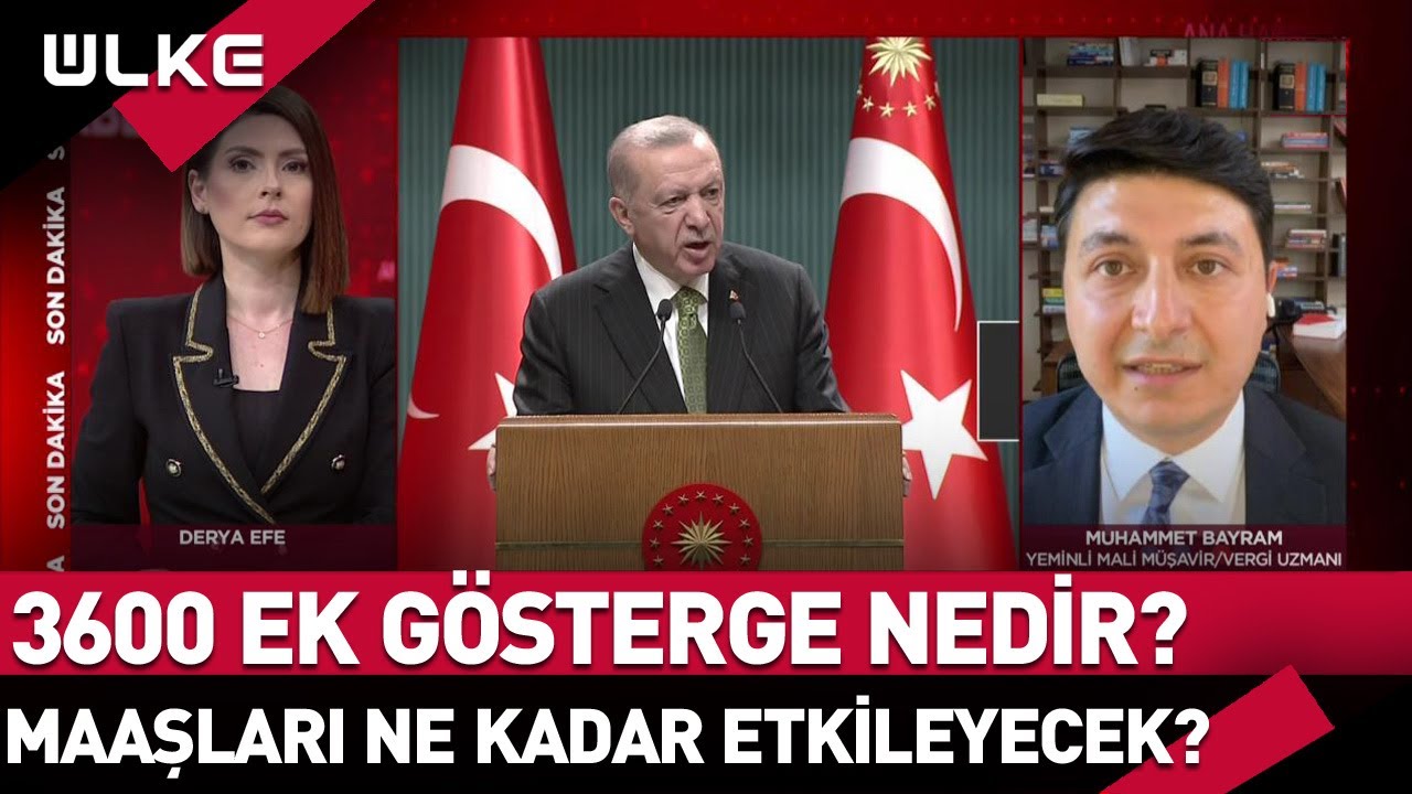 3600 Ek Gösterge Nedir? Memurlara ve Emeklilerin Maaşlarına Ne Kadar Yansıyacak Mı?
