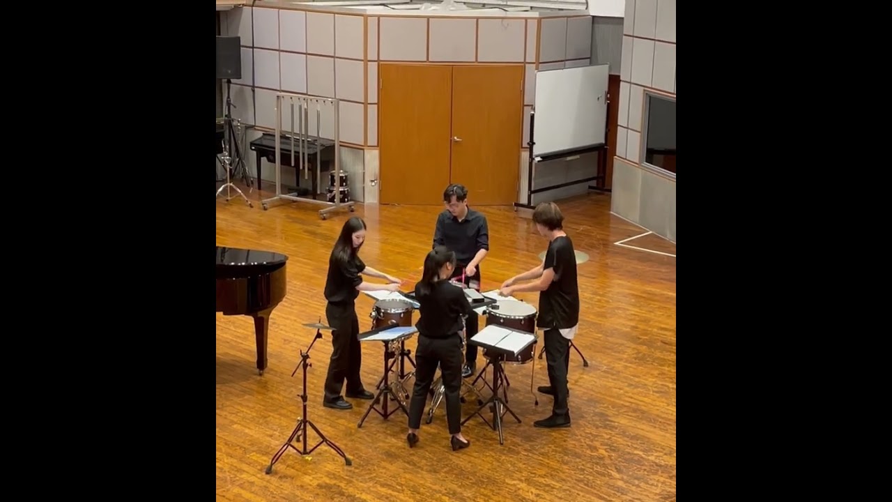 Atom 4 by Heng Liu | Percussion Quartet 🔥🔥🔥🔥🔥 #percussion #musician  #music #drums #drummer