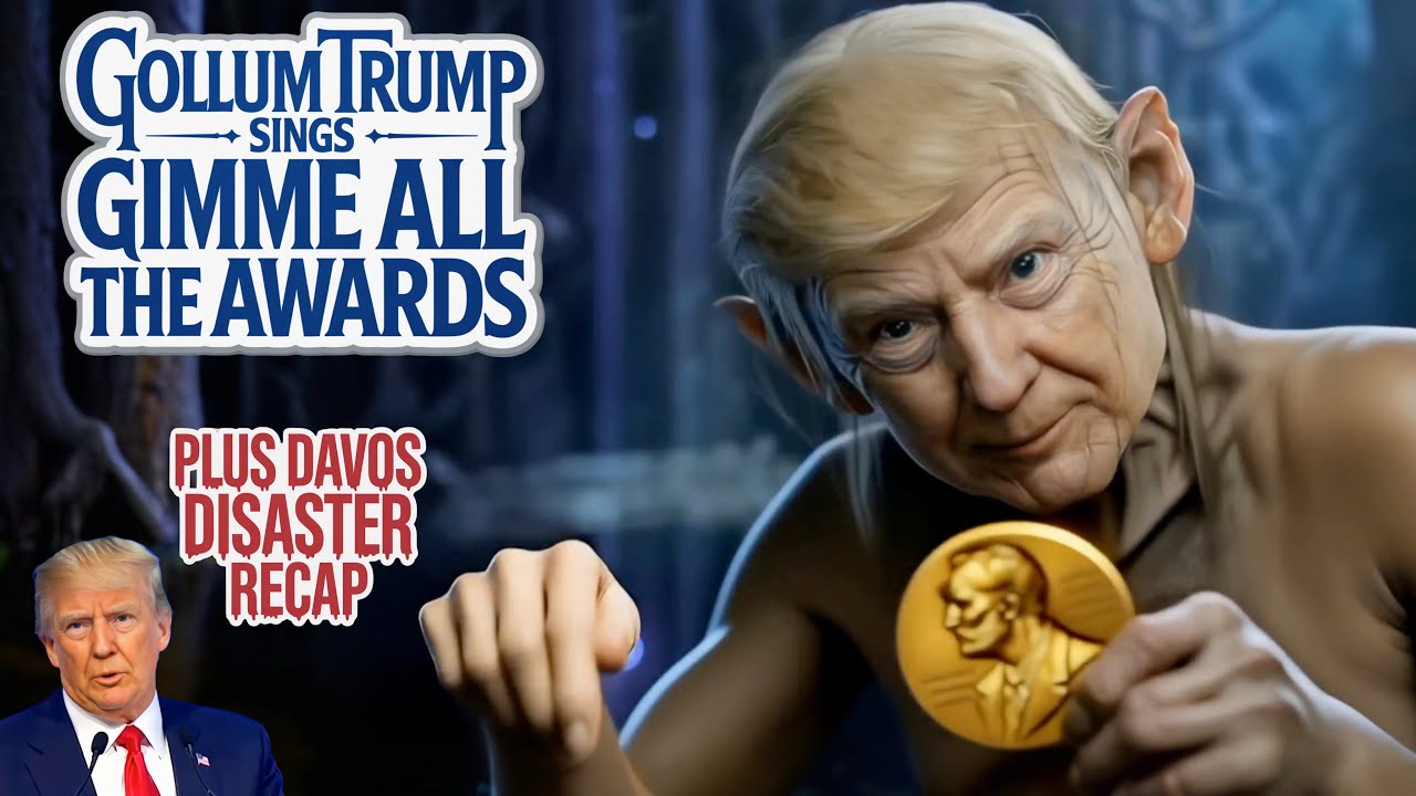 Трамп и Голлум исполняют песню 